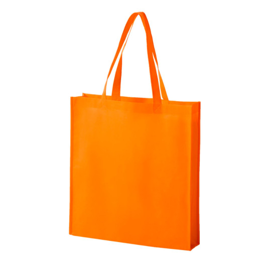 Gusset Tote Bags Orange